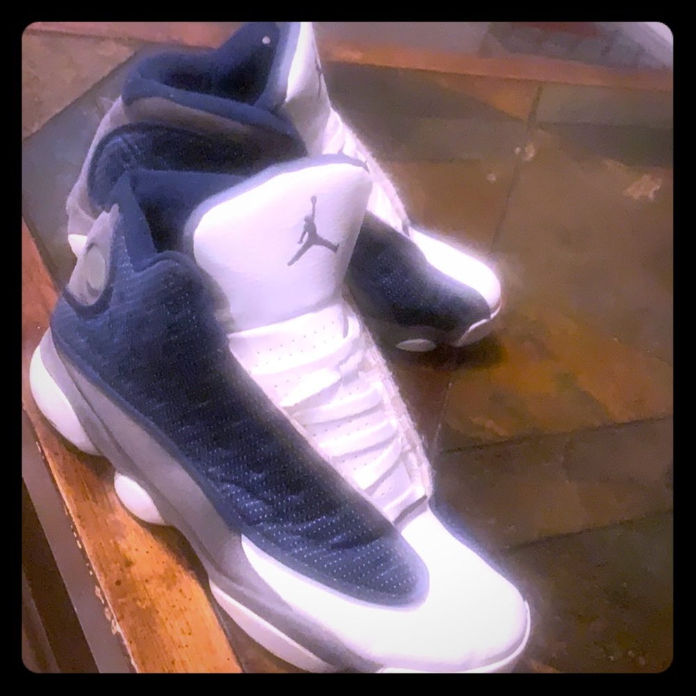 Jordan 13s size 12.  Super fresh rare old school